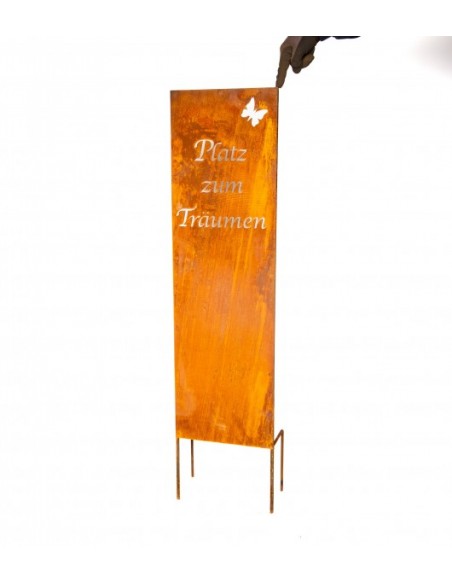 Start Sichtschutz zum stecken - Platz zum Träume - Höhe 120 cm 
Höhe 120 cm
Breite 30 cm
Füße 14,5 cm
