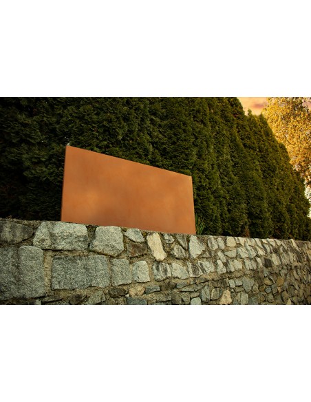 Metall Zaunelement - Neutral - Breite 183 cm