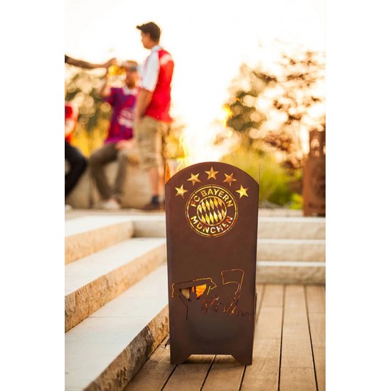 eckige Feuerschalen FC Bayern Feuerkorb - Siegesfeier mit Fans - FCB Logo Feuerschale 


Jetzt im neuen 5-Sterne Design!

E