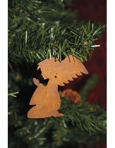 Christbaumschmuck Engel betend, klein, Höhe 8 cm, Putte Engelsputte 2