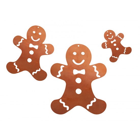 Christbaumschmuck Lebkuchen - 3er Set