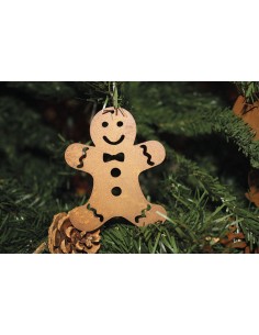 Christbaumschmuck Lebkuchen - klein - Höhe 8 cm 2