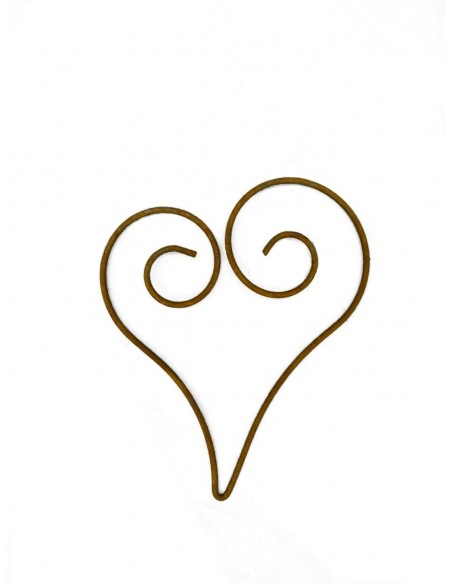 Draht Herz 30cm zum Aufhängen