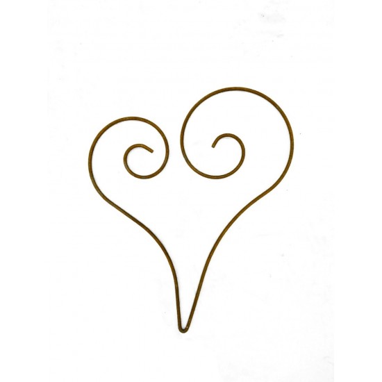 Draht Herz 30cm zum Aufhängen