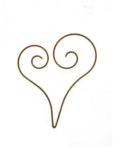 Draht Herz 30cm zum Aufhängen