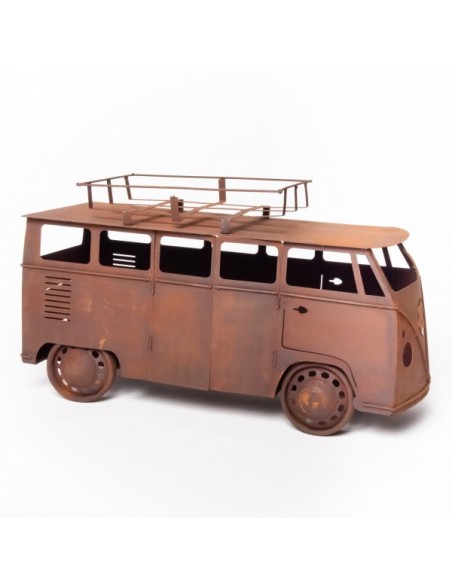 Gartendeko Rost Bus flower power - Gartendeko Fahrzeug zum dekorieren und bepflanzen 
Nicht nur für Oldtimer Fans ist dieses De