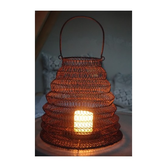 Start Windlicht Runa - braun - Ø 27 cm Windlicht Runa in Korboptik
Dieses außergewöhnliche Windlicht bringt eine romantische St