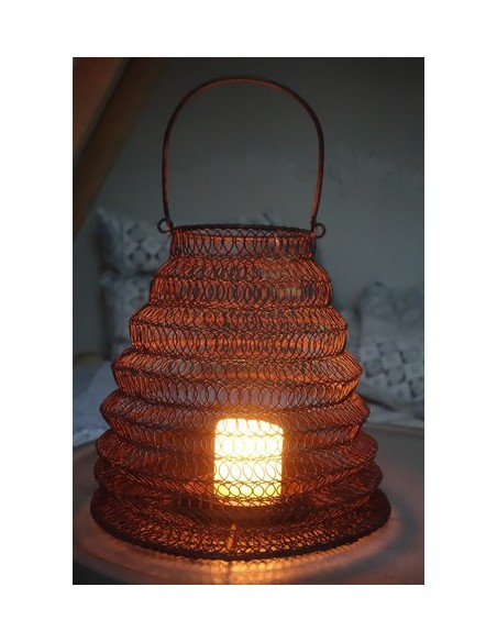 Start Windlicht Runa - braun - Ø 27 cm Windlicht Runa in Korboptik
Dieses außergewöhnliche Windlicht bringt eine romantische St