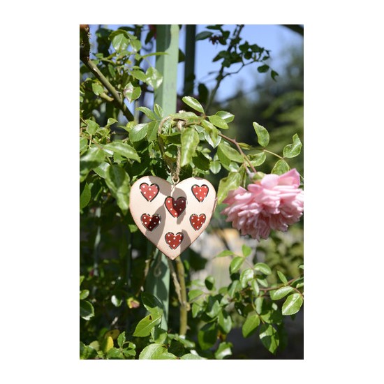 Herzige Dinge - Edelrost Dekoherzen Herzhänger Valentina klein - Höhe 7 cm Herzhänger Valentina klein
Mit diesem Vintageherz ka