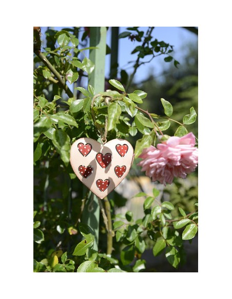 Herzige Dinge - Edelrost Dekoherzen Herzhänger Valentina klein - Höhe 7 cm Herzhänger Valentina klein
Mit diesem Vintageherz ka