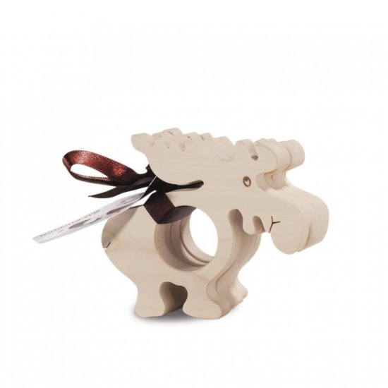 Serviettenringe Holz Serviettenringe 4 tlg. Elch 4 Stk. Serviettenringe Motiv Elch als ausgefallene Tischdekoration,
speziell ge