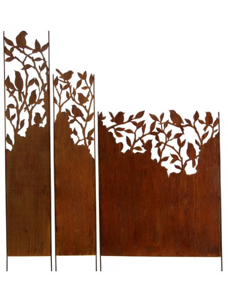 Sichtschutzwände und Paravents Sichtschutz Birdy - Höhe 97 cm 
Höhe 97 cm
Breite 81 cm
 Sichtschutzwände und Paravents Sichtschutz Birdy - Höhe 97 cm 
Höhe 97 cm
Breite 81 cm