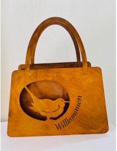 Start Tasche zum bepflanzen mit Motiv Vogel - Höhe 36 cm 
Höhe 36 cm
Breite 33 cm