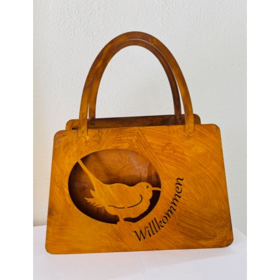 Start Tasche zum bepflanzen mit Motiv Vogel - Höhe 36 cm 
Höhe 36 cm
Breite 33 cm
