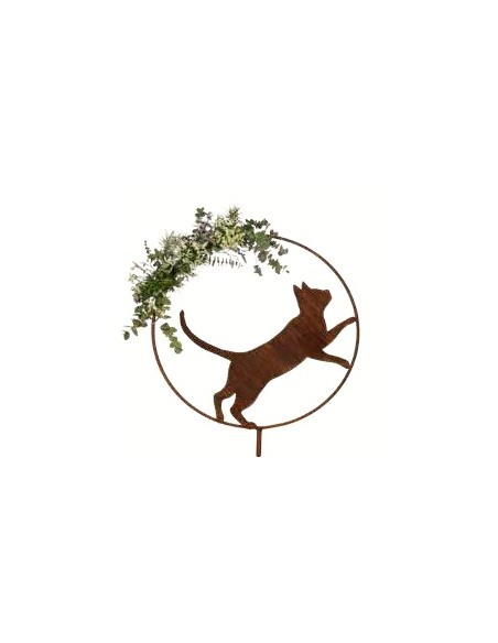 Start Ring mit gehender Katze mit Hülse - Ø 50 cm Ring mit gehender Katze,

Durchmesser 50 cm
