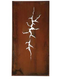 Sichtschutzwände und Paravents Sichtschutzwand - Flash - mit langen Rissausschnitten - Höhe 200 cm Paravent Flash mit langen Ris