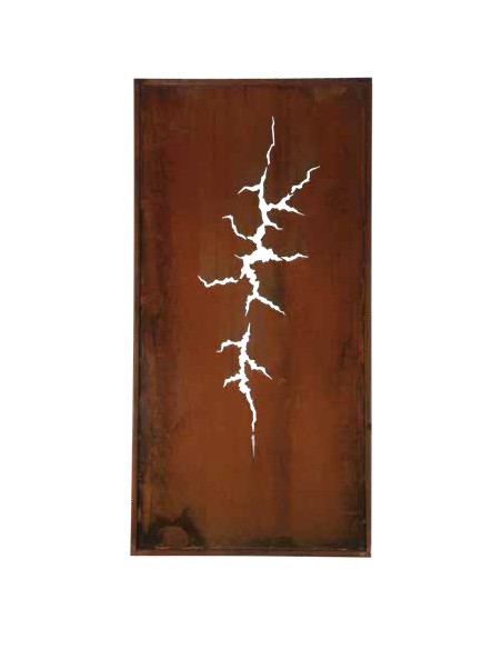 Sichtschutzwände und Paravents Sichtschutzwand - Flash - mit langen Rissausschnitten - Höhe 200 cm Paravent Flash mit langen Ris