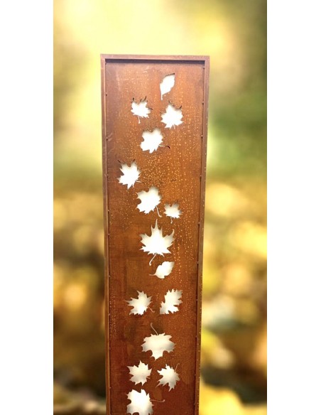 Fallende Ahornblätter Herbstliche Gartendeko Fallende Ahornblätter Herbstliche Gartendeko