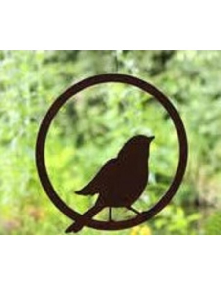 Deko Vogel im Ring - flugbereit -fliegende Vögel als deko