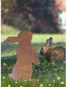 Start Gartenstecker Hase Flecki Höhe 40 cm  2