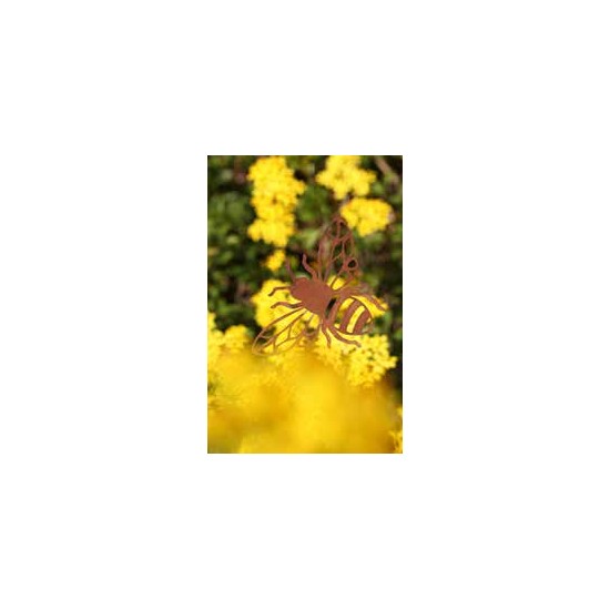 Käfer - Biene und Co als Gartendeko Figuren Bienenhänger mit Ausschnitten - Breite 16 cm - Höhe 11 cm Breite 16 cm -
Höhe 11 cm