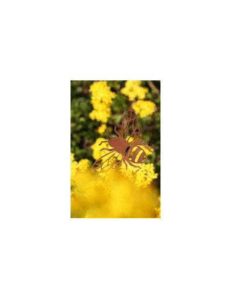 Käfer - Biene und Co als Gartendeko Figuren Bienenhänger mit Ausschnitten - Breite 16 cm - Höhe 11 cm Breite 16 cm -
Höhe 11 cm
