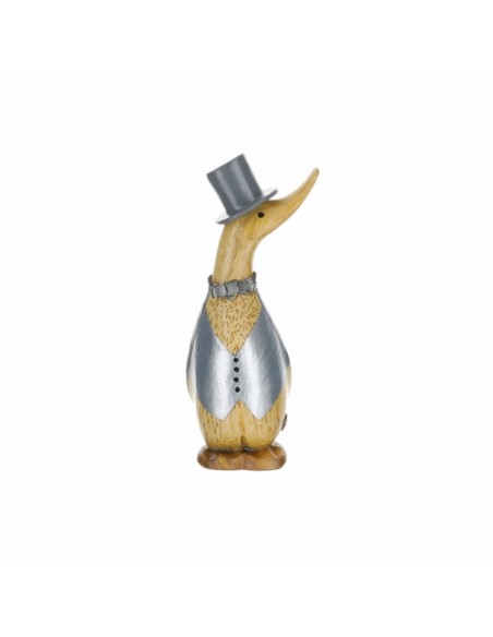Start Dekofigur Bräutigam Entlein klein - Höhe 11 cm - Geschenkidee für Brautpaar Klein aber fein...
Dieser kleine Enten-Bräuti