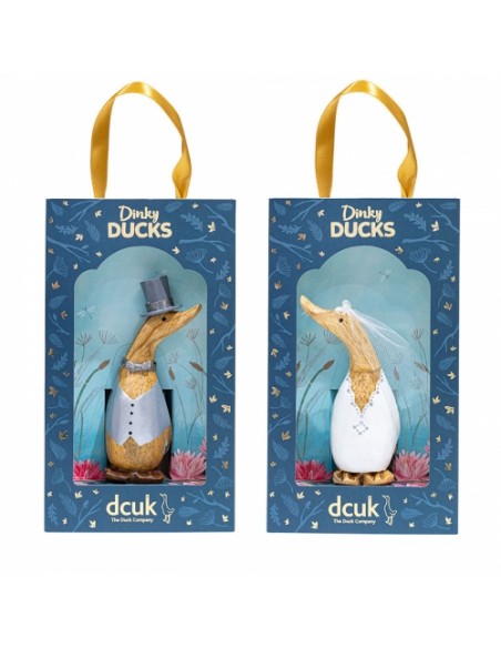 Start Dekofigur Bräutigam Entlein klein - Höhe 11 cm - Geschenkidee für Brautpaar Klein aber fein...
Dieser kleine Enten-Bräuti