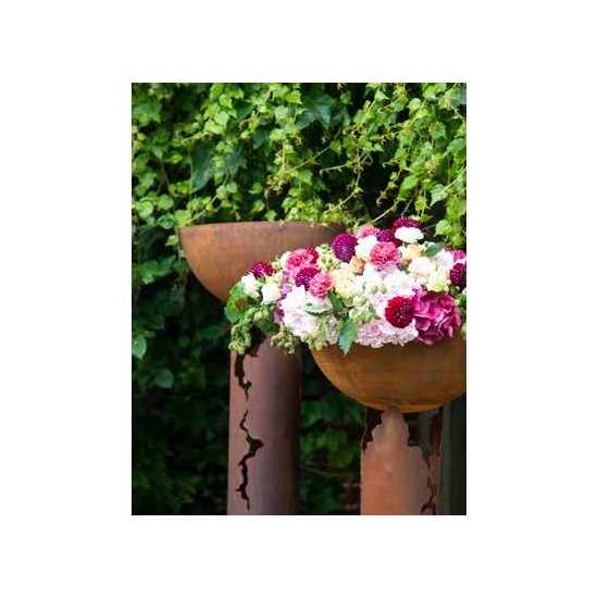 runde Pflanzschalen Halbkugelschale 40 cm Ø 
Schöne Halbkugelschale
Durchmesser 40 cm
Höhe 20 cm
lässt sich sehr schön dekor