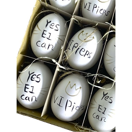 Deko Osterei 12er - VIP - Yes i Can