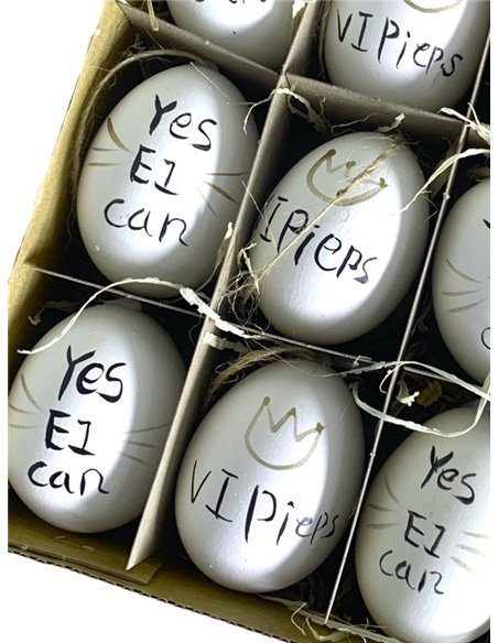 Deko Osterei 12er - VIP - Yes i Can