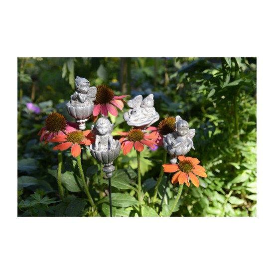 Blumenstecker Topfstecker "Elfenkinder" - vier verschiedene Ausführungen (unsortiert) Süße Elfenkinder in vier verschiedene Ausf