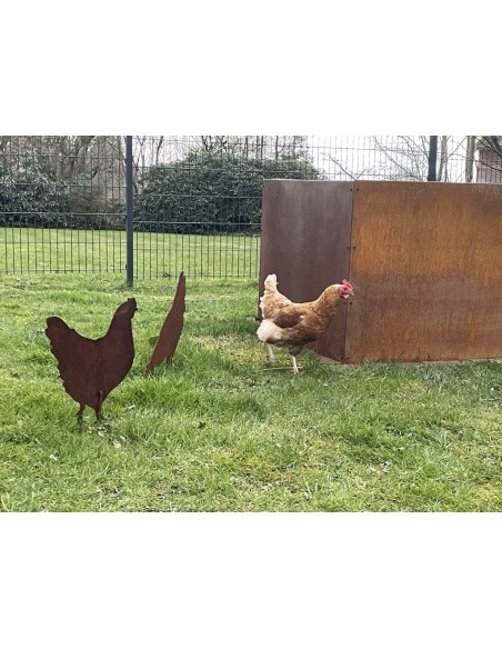 Deko Hühner für Draußen zum Stecken Stehendes Huhn als Gartenstecker - Höhe 39 cm 
schöne dekorative Henne als Gartendeko
Huhn Deko Hühner für Draußen zum Stecken Stehendes Huhn als Gartenstecker - Höhe 39 cm 
schöne dekorative Henne als Gartendeko
Huhn