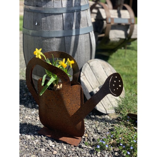 kreative Pflanzgefäße  Gießkanne zum bepflanzen klein - Höhe 36 cm 
Höhe 36 cm
Breite 47 cm
