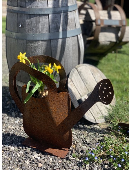 kreative Pflanzgefäße  Gießkanne zum bepflanzen klein - Höhe 36 cm 
Höhe 36 cm
Breite 47 cm
