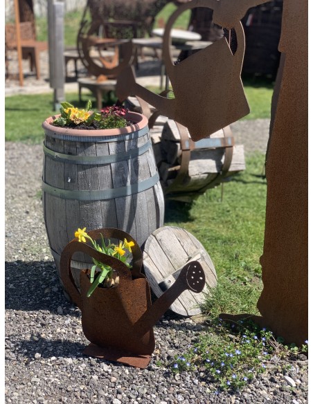 kreative Pflanzgefäße  Gießkanne zum bepflanzen groß - Höhe 45 cm 
Höhe 45 cm
Breite 59 cm
