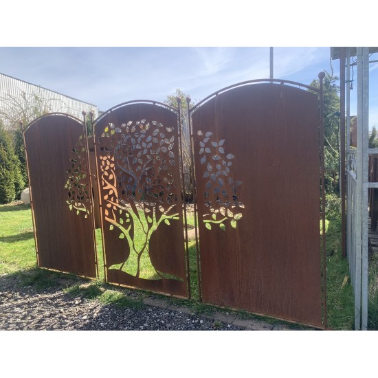 Sichtschutz Garten Günstig Sichtschutz Garten zum Stecken Baum 3er Set