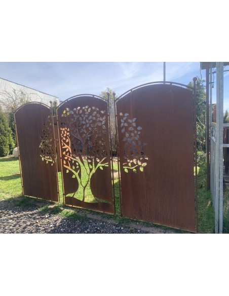 Sichtschutz Garten Günstig Sichtschutz Garten zum Stecken Baum 3er Set