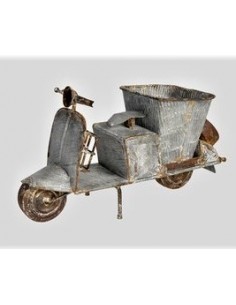 Pflanzgefäße + Schalen + Kronen Deko Roller zum Bepflanzen - Venetia - 36 cm lang - Shabby 
Länge 36 cm
Breite 14 cm
Höhe 20