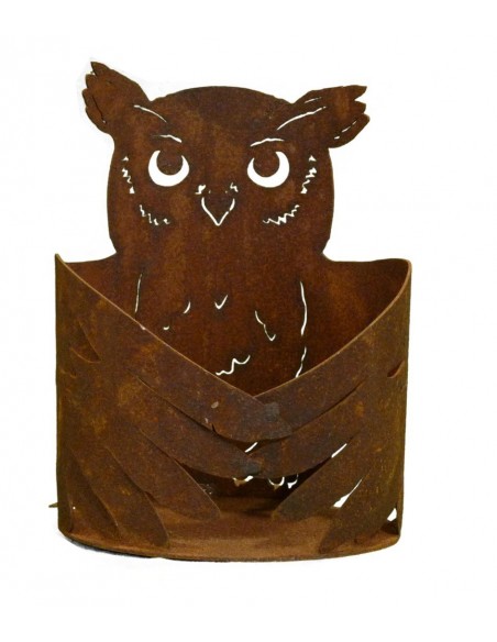 Windlicht "Eule" perfekte Innendekoration