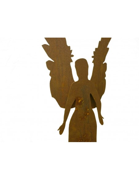 Rost Engel Celeste aus 3 mm Stahl, Höhe 87 cm
