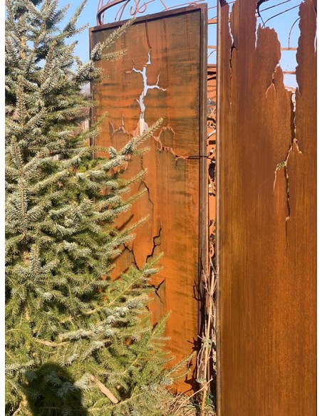 Sichtschutzwände und Paravents Sichtschutzwand - Flash 1 - mit großflächigen Rissen - Höhe 200 cm Paravent Flash mit Rissausschn