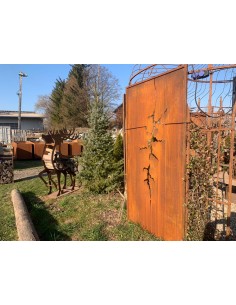 Sichtschutzwände und Paravents Sichtschutzwand - Flash - mit langen Rissausschnitten - Höhe 200 cm Paravent Flash mit langen Ris 2