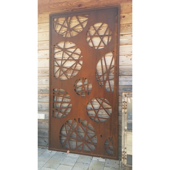 Sichtschutzwände und Paravents Sichtschutzwand Dots and Stripes Version 2 - Höhe 200 cm Paravent Dots and Stripes Vers2
Breit