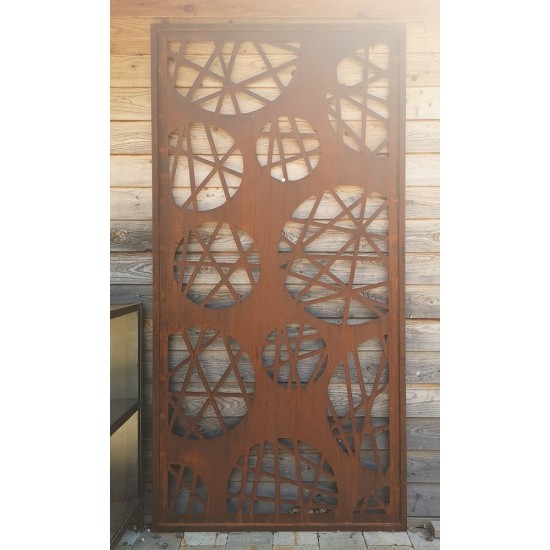 Sichtschutzwände und Paravents Sichtschutzwand Dots and Stripes Version 1 - Höhe 200 cm Paravent Dots and Stripes Vers1

Breit