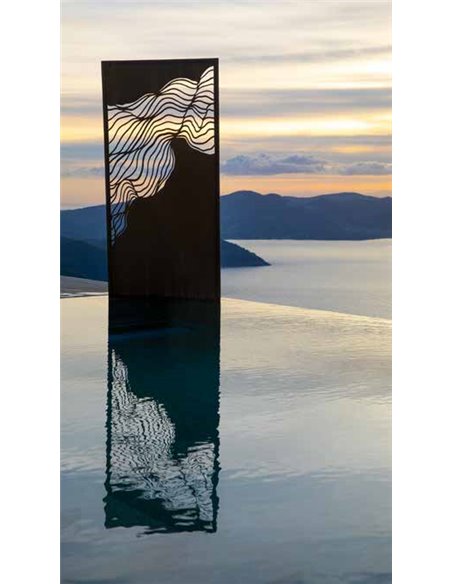 Sichtschutzwand Fluidity - Höhe 200 cm Sichtschutzwand Fluidity - Höhe 200 cm