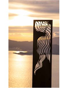 Sichtschutzwände und Paravents Sichtschutzwand Fluidity schmal - Höhe 200 cm Paravent "Fluidity" schmal
Höhe 200 cm
Breite 5 2