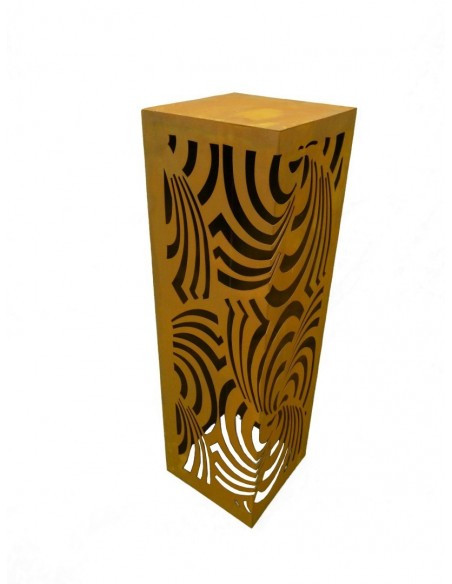 Rostsäule - Wilde Kreisel, Höhe 100 cm