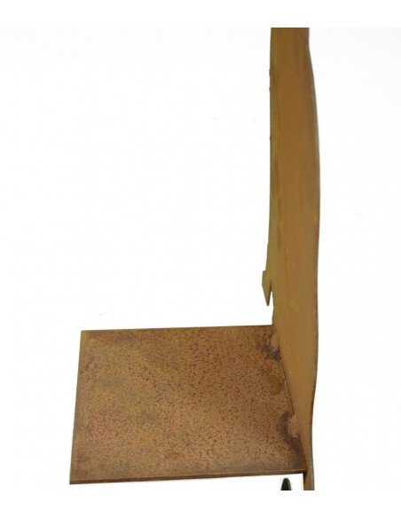 Gartendeko Rost Katze seitlich Kantenhocker Höhe 55 cm - Gartendeko aus Metall 
Höhe 55 cm
