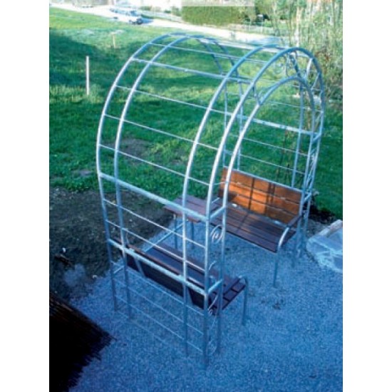 Gartenpavillon - Carisma - mit Massivholzbank...